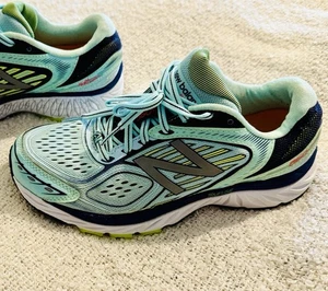New Balance UK 6.5 Trainers Fresh Foam Women’s Teal Blue/Green Running Shoe - Picture 1 of 5