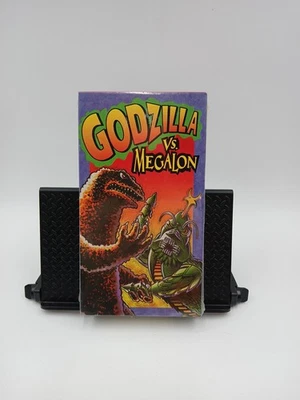 Godzilla vs Megalon VHS 1994 Release Tested Tape Gojira tai Megaro 1973 Japanese - Image 1 of 4