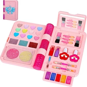 35-teiliges Kinder Schminkset Set für Mädchen, Prinzessin Spielen Schminkspielzeug Echt... - Bild 1 von 7