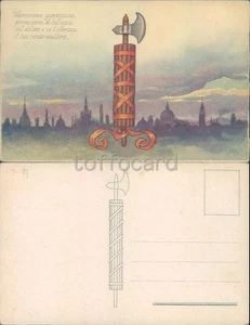 PROPAGANDA WW2-GIOVINEZZA FASCIO-MILANO ROMA TORINO VENEZIA-D9-91 - Picture 1 of 1