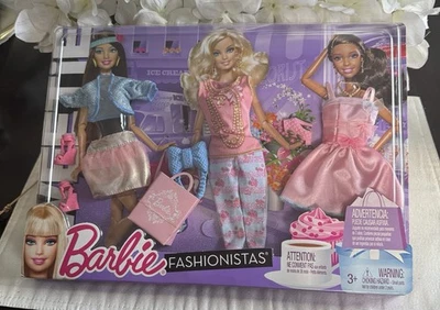 Barbie Fashionistas Moderno Conjunto Vestidos Moda Conjunto Accesorios V4404 NUEVO 2010 Foto 1 de 4