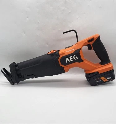 AEG 18V Fusion Cordless Reciprocating Saw A18FRS with 6.0Ah Battery - Image 1 of 4