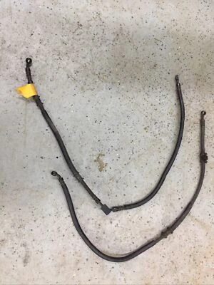 КОМПЛЕКТ ПЕРЕДНИХ И ЗАДНИХ ТОРМОЗНЫХ ШЛАНГОВ YAMAHA XVS950 5S7-2581J-00-00 XVS 950 V STAR lm - Изображение 1 из 4