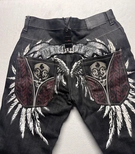 RAWBLUE PREMIUM JEAN THE DENIM KRUZ SINCE 1983 Size: 32L/32W (Extremely Rare) - Picture 1 of 16