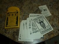 Antique 1904 GAVITT'S STOCK EXCHANGE MINT Complete Game Card Rare