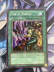 (LOD) Yu-Gi-Oh Card - LOD-027 - THE A. FORCES (rare) - 1st NM - Picture 1 of 2