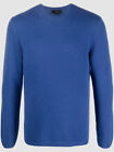 $475 Vince Men's Blue Crew-Neck Cashmere Sweatshirt Size L