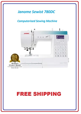 Janome Sewist 780DC Computerized Sewing and Quilting Machine New open box - Image 1 of 4