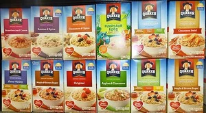 Mix N Match QUAKER INSTANT HAFERFLOCKEN Warm Frühstück Müsli SCHNELLER VERSAND - Bild 1 von 18
