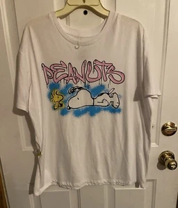 Peanuts Snoopy Bird Cartoon Kids Show Movie Short Sleeve Shirt Top Xxxl 3xl - Picture 1 of 3