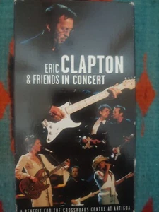 ERIC CLAPTON & FRIENDS in CONCERT Benefit for the Crossroads Center Antigua VHS - Picture 1 of 2