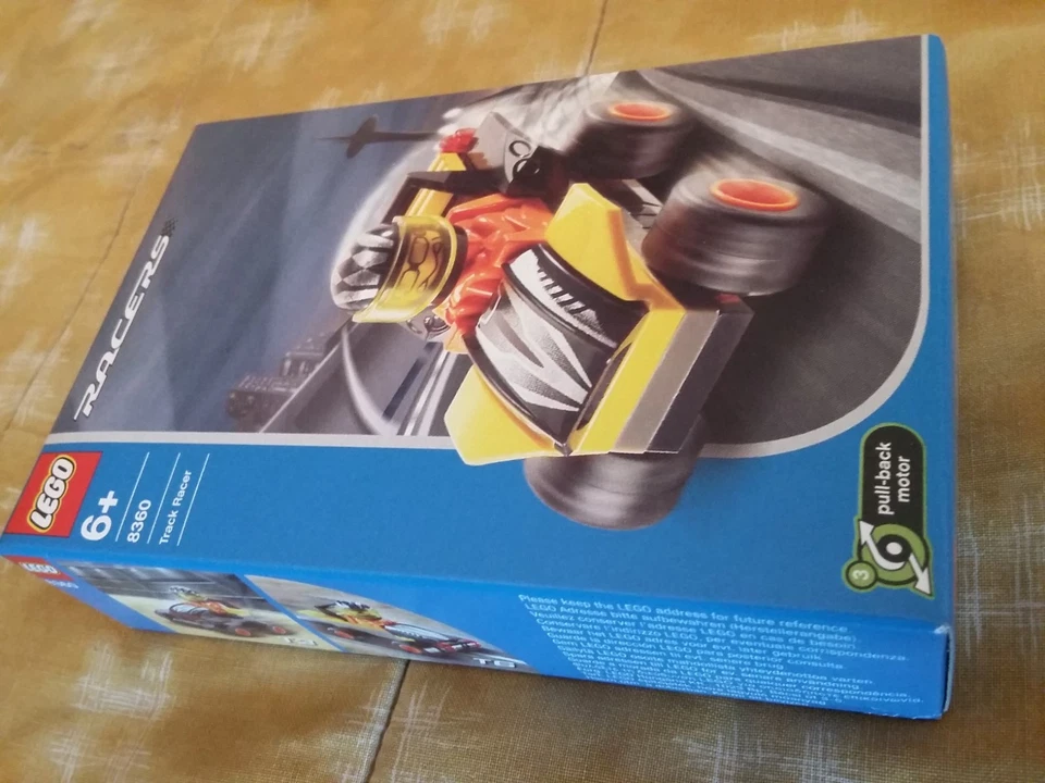 LEGO RACER 8360 VOITURE RETROFRICTION TRACK CAR NEW CITY PORSCHE FERRARI TECHNIC - Photo 1/1