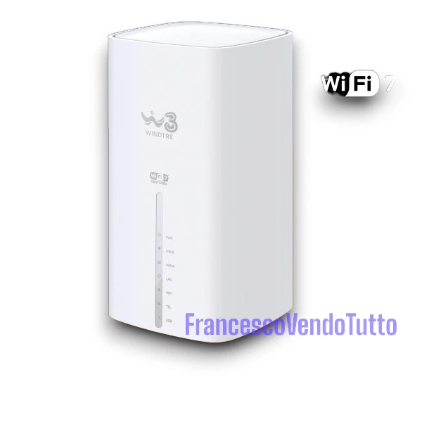 Modem Wind 3 tp link xb432v Wifi 7 Per Fibra - Immagine 1 di 1