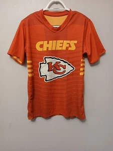 Kansas City Chiefs Jersey  Shirt Youth Large L Reversible NFL Play Football - Picture 1 of 5