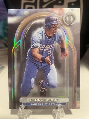2024 Topps Tribute George Brett #50 Base - Kansas City Royals Quantity - Image 1 of 2