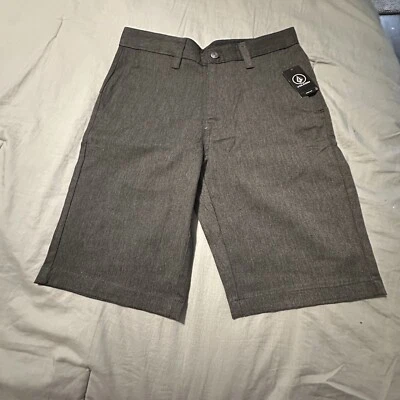 Volcom Frickin Chino Dark Gray Shorts Men’s Size 28 New With Tags - Image 1 of 4