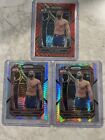 FB43) 2023 Prizm PAUL CRAIG #164 Red Wave Light Heavyweight And 2 Sliver!