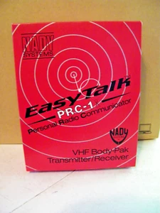 Nady Systems EasyTalk PRC-1 Osobisty komunikator radiowy Nadajnik / odbiornik VHF - Zdjęcie 1 z 5