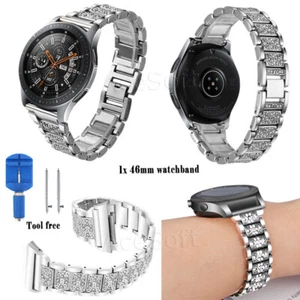 Stainless Steel Strap Watch Band Tool For Samsung Gear S3 Frontier/Classic 22mm - Picture 1 of 1