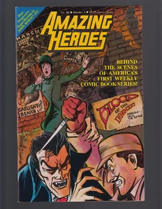AMAZING HEROES #80 (Blood of the Innocent, Omega the Unknown) en estado bastante bueno - 1985 - Imagen 1 de 2