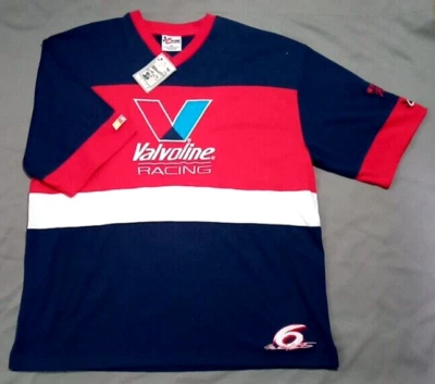 Camiseta bordada estilo NASCAR Mark Martin Roush Racing Valvoline 2XL 1999 nova com etiquetas - Imagem 1 de 4