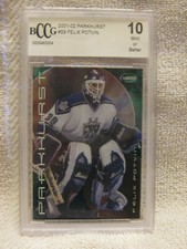 2001-02 Parkhurst Felix Potvin BCCG 10 #59 Los Angeles Kings Mint