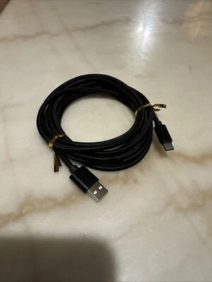 For iPhone 16 Pro Max 15 Plus USB-A Cable Fast Charger Type C Charging Data Cord - Image 1 of 4