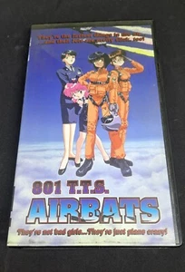 801 T.T.S. Airbats Vhs 1994 Rare Anime Manga English Subtitles! - Picture 1 of 3