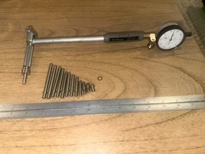 MITUTOYO BORE GAGE NO. 511-128 0.01MM INDICATOR 2046A ANVILS 1-13 - Picture 1 of 5