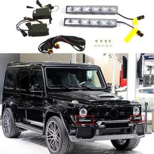Lámpara antiniebla LED para conducción diurna DRL para Mercedes Benz W463 G-Wagon G63 G550 - Imagen 1 de 11