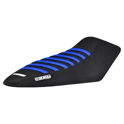 Cubierta de asiento Kawasaki Z 125 Pro Z125 pinza TODO NEGRO / TM AZUL COSTILLAS #171 Foto 1 de 4