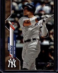 2020 Topps Series 1 Baseball Aaron Judge YANKEES #7 Gold /2020