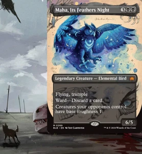 Maha, Its Feathers Night Control Commander Deck EDH Magic MTG Ready-to-Play Alt - Picture 1 of 11
