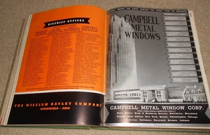 1938 SWEET's CATALOG FILE Metals Metalwork Doors Windows Hardware Art Deco Book - Picture 1 of 11