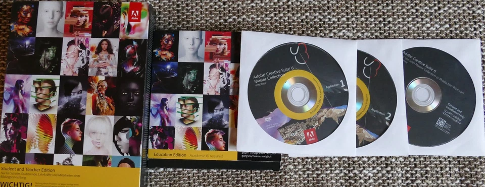 Adobe CS6 Master Collection Windows Deutsch - Bild 1 von 1