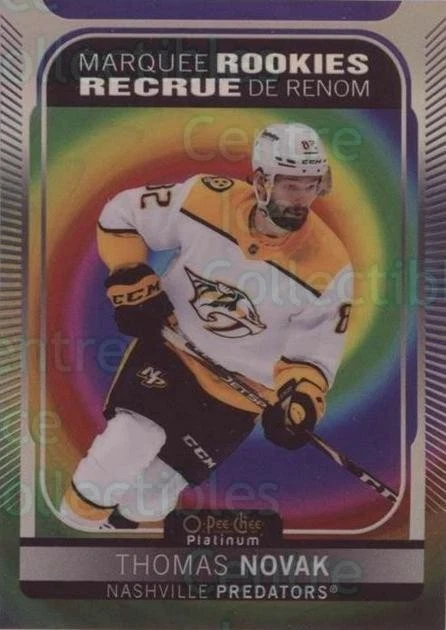 2021-22 O-Pee-Chee Platinum Rainbow Color Wheel #300 Thomas Novak - Image 1 of 1