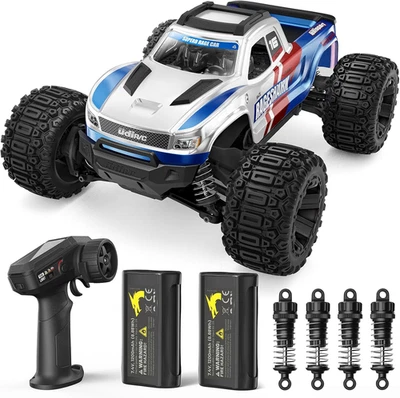 Fast All-Terrain RC Cars, Upgradable 56 MPH, Heavy-Duty 4WD Off-Road 1:16 RC Tru - Image 1 of 4