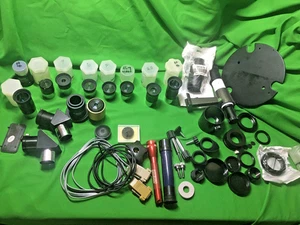 Großes Konvolut Teleskop Teile Objektive Kabel, Adapter usw. mit Koffer - Bild 1 von 11