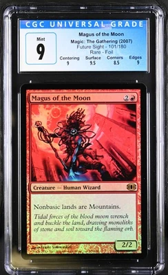 MAGUS OF THE MOON Future Sight Foil Rare CGC 9 MTG [Nostalgium] - Image 1 of 2