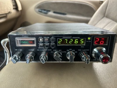 Galaxy DX 88HL AM FM SSB USB LSB TRANSCEIVER CB Radio TESTED, W Mic - Image 1 of 4