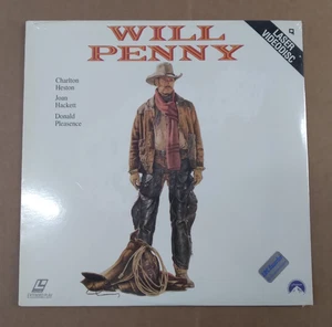 (Laserdisc) Will Penny / Charlton Heston / NEW - Picture 1 of 2