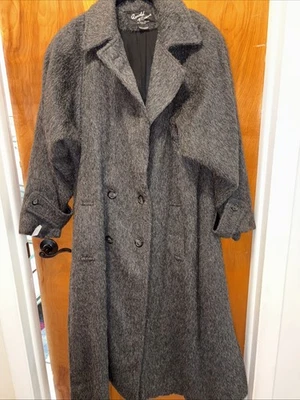 Rare Vtg Elegant Arnold Manus Women’s Jacket Coat 100% Alpaca Fits Like XL EUC - Image 1 of 4