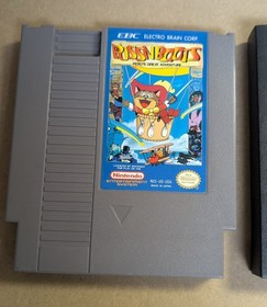 NES Puss N' Boots: Pero's Great Adventure - Authentic Nintendo Cartridge - Works