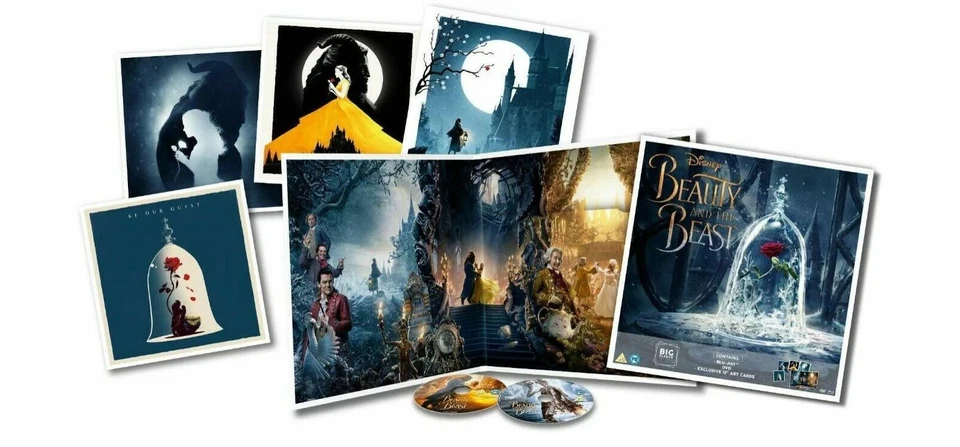 Beauty and the Beast Blu-Ray Big Sleeve Edition BBFC - Image 1 of 2
