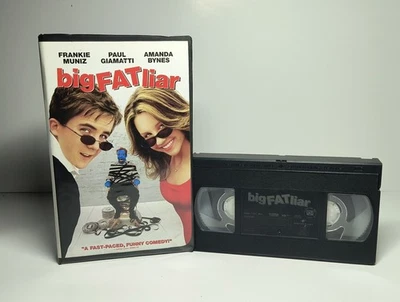 Big Fat Liar (VHS, 2002) Frankie Muniz Amanda Bynes VG+ - Image 1 of 4