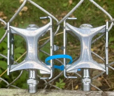 Pedales de pista Suntour Sprint de colección NJS 1980 Keirin Pista bicicleta de engranaje fijo MKS Foto 1 de 4