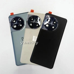 Copribatteria in vetro originale cover posteriore per OnePlus 11/1+11 fotocamera Len - Foto 1 di 5