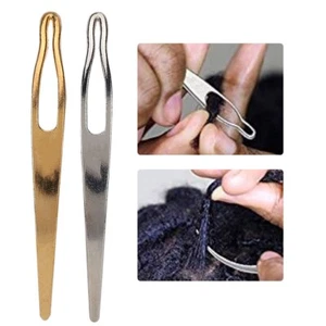 2pcs Dreadlocks Starting Needle Weaving Hook Needle Wig Making Tools - Picture 1 of 11
