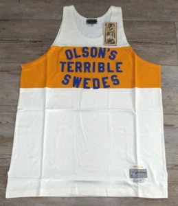 Olson's Terrible Swedes #7 1925 Stall & Dean $220 Basketball Jersey Men's XL - Picture 1 of 4