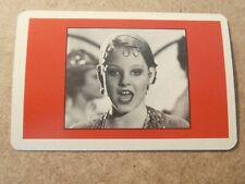 JODIE FOSTER, RARE VINTAGE 80s TRADING CARD, COLLECTOR (JT29)